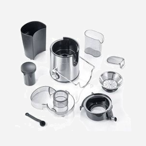 Extracteur de Jus Severin 3566-000 pour Fruits et Légumes - Corps Inox - Préparation Facile par Simple Pression - Référence Severin 3566-000 - Miniature 2