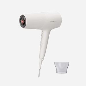 Philips Série 5000 BHD501/00 Sèche-cheveux 2100W Blanc - 6 Vitesses/Températures, Fonction Air Froid & Ionique, Moteur DC, Câble 1.8m - Miniature 2