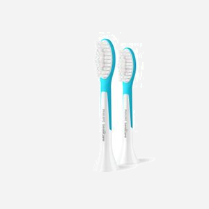 Têtes de brosse Philips Sonicare For Kids HX6042/90 (Lot de 2) - Brins Doux - Remplacement 3 mois - Compatible Philips - Pour Enfants - Bleu/Blanc - Miniature 1