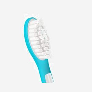 Têtes de brosse Philips Sonicare For Kids HX6042/90 (Lot de 2) - Brins Doux - Remplacement 3 mois - Compatible Philips - Pour Enfants - Bleu/Blanc - Miniature 4