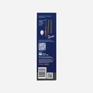 Oral-B iO Kids Spiderman Brosse à dents rotative enfant noire, 3 modes, minuterie 2min, batterie intégrée, IP67, 1 poignée, 1 tête, support app mobile - Miniature 5