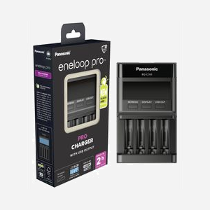 Panasonic Chargeur BQ-CC65 Microprocesseur avec Fonction Refresh et Ecran LCD, Sortie USB pour appareils compatibles USB, Référence 5206500 - Miniature 3