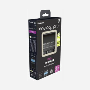 Panasonic Chargeur BQ-CC65 Microprocesseur avec Fonction Refresh et Ecran LCD, Sortie USB pour appareils compatibles USB, Référence 5206500 - Miniature 4
