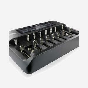 Everactive UC-800 Chargeur Universel Secteur 12V 3A pour Batteries LiFePo4, LiPo, NiMH, Tailles 9V, AA, AAA, C, SC. Écran Intégré et Protections. - Miniature 5