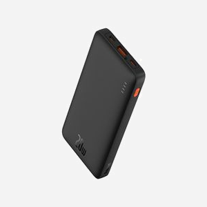 Baseus Airpow 10000mAh Noir - Batterie Externe Power Delivery 20W, 1x USB-A, 1x USB-C, recharge rapide, compatible Smartphones/Tablettes, PPQD090001 - Miniature 2
