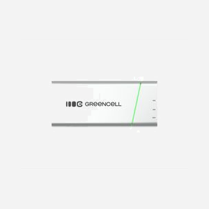 Green Cell PBPLGC20P Power Bank 20800mAh Li-Ion, Aluminium, 1x USB-A & 2x USB-C avec Power Delivery jusqu'à 65W, Recharge USB, Noir/Vert/Gris/Argent - Miniature 5