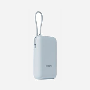 Xiaomi BHR9073GL Batterie Externe 10000 mAh Li-Ion Bleu - USB Type-C, Charge Rapide 22.5W, 2 Ports USB, 3.7V - 105.2x65.2x26.9mm - Miniature 1