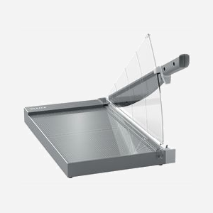 Leitz Massicot A4+ 25 Feuilles - Lame Acier Inoxydable - Dimensions 585x360x300mm - Structure Aluminium/Verre - Référence 90230000 - Miniature 2