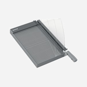 Leitz Massicot A4+ 25 Feuilles - Lame Acier Inoxydable - Dimensions 585x360x300mm - Structure Aluminium/Verre - Référence 90230000 - Miniature 5