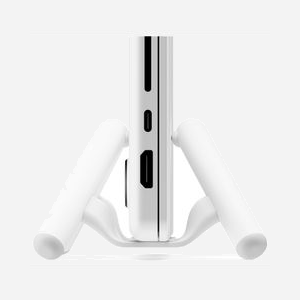 Twelve South BookArc Flex TS-2263 Support Moniteur Autonome Aluminium Blanc 93x214x55mm 240g Compatible 1 écran avec pieds blancs - Miniature 2