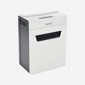 Leitz 80940000 Destructeur Micro-Broyage P-5 4 Feuilles 14L (351x204x355mm, 4.8kg) Gris/Blanc avec Anti-Bourrage et Indicateur de Corbeille Pleine - Miniature 3