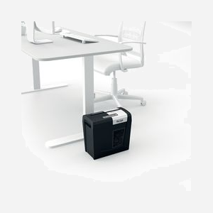 Destructeur de documents Rexel Secure MC3 coupe micro DIN P-5 (2x15 mm) 3 feuilles (80 g) technologie Whisper-Shred 55 dB corbeille 10 L noir/argent - Miniature 3