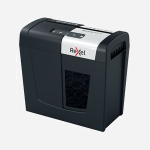 Destructeur de documents Rexel Secure MC3 coupe micro DIN P-5 (2x15 mm) 3 feuilles (80 g) technologie Whisper-Shred 55 dB corbeille 10 L noir/argent - Miniature 4