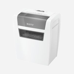 Leitz Destructeur Papier 80340000 Blanc - Coupe Particules 7 Feuilles, Fente 22cm, Panier 15L, 70dB, 325x229x343mm, 160W - Miniature 1