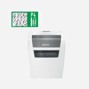 Leitz Destructeur Papier 80340000 Blanc - Coupe Particules 7 Feuilles, Fente 22cm, Panier 15L, 70dB, 325x229x343mm, 160W - Miniature 4