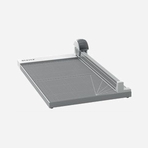 Massicot Leitz 90280000 A3 - Capacité 15 feuilles, Pince Automatique, Lame Acier Inoxydable, Coupe 80g/m², Anthracite, 545x300x95mm