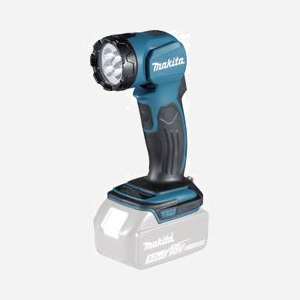 Lampe de chantier Makita DML815 18V LXT à tête orientable 170° pour batteries 18V LXT (autonomie jusqu'à 54h avec batterie 6.0Ah)