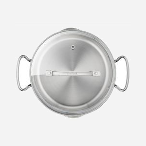 Tefal Duetto+ G719S735 : Ensemble 7 pièces Acier Inox - 3 Casseroles (16, 20, 24 cm) avec Couvercles Inox - Compatible Induction, Gaz, Electrique, Four 250°C - Miniature 2