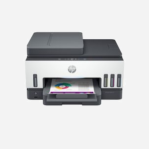 HP Smart Tank 790 : Imprimante Jet d'Encre Thermique A4 Couleur, 4800x1200 DPI, 15ppm Noir/9ppm Couleur, Recto/Verso Auto, Wifi, Fax Couleur 33.6Kbit/s