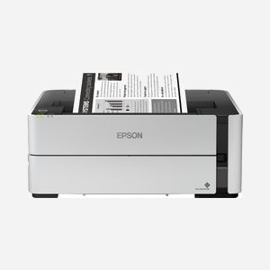 Epson EcoTank M1170 : Imprimante Jet d'Encre Monochrome A4 1200x2400 DPI, 39 ppm, Recto-Verso Auto, Wifi, Ethernet, Réservoir d'Encre, GDI - Miniature 1
