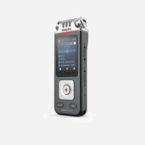 Philips Voice Tracer DVT7110/00 Dictaphone Numérique 8Go, Enregistrement 24bit/96kHz, 3 Micros, Support DSLR, USB-C, Autonomie 36h, Compatible microSD, Windows/macOS/Linux/Android/iOS - Miniature 3