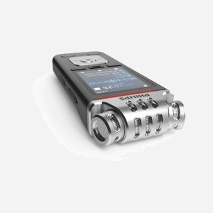 Philips VoiceTracer DVT6115 Noir/Gris : Enregistreur vocal numérique, 50-20000 Hz, USB 2.0, sortie casque, 130x130x18mm, 108g, Windows/macOS/Linux - Miniature 5