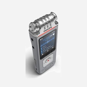 Philips DVT4115 Enregistreur Vocal Numérique : LCD 2", 8Go, MP3/WAV, Micro SD, USB-C, Batterie Li-Po 1000mAh, 36h, Compatible Windows/macOS/Linux/Android - Miniature 4