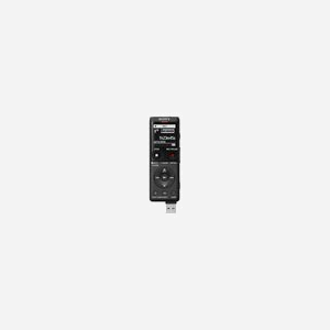 Sony ICD-UX570 Noir : Enregistreur vocal numérique 4Go, MicroSD/SDHC/SDXC, OLED, USB Type-A, 159h, MP3/WMA/AAC/LPCM, Microphone In, Sortie casque - Miniature 3