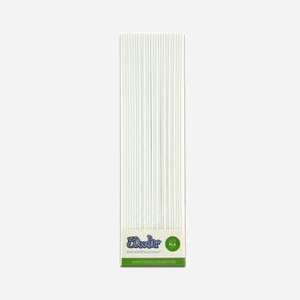 Filaments 3Doodler PLA Blanc Snow White PL06-SNOW, Ø3mm, 2g, Compatible 3Doodler Pro/Create/2.0/1.0, Lot de 25, Point de fusion max 190°C, Sans BPA - Miniature 2