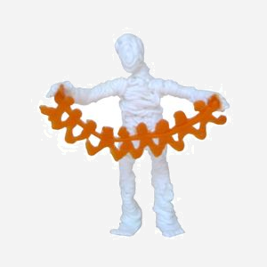 Filaments 3Doodler PLA Blanc Snow White PL06-SNOW, Ø3mm, 2g, Compatible 3Doodler Pro/Create/2.0/1.0, Lot de 25, Point de fusion max 190°C, Sans BPA - Miniature 3