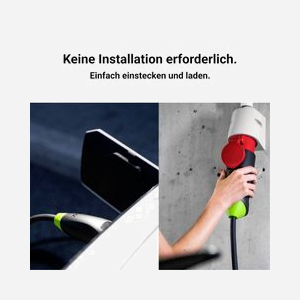 Green Cell Chargeur Mobile EV GC-EVGC01 Habu 11 kW Type 2 jusqu'à CEE avec APP GC, Disjoncteur Différentiel DC 6mA + AC 20mA, IP55. - Miniature 2