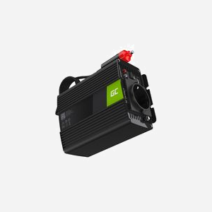 Green Cell INV29 Adaptateur/Onduleur 150W 12V vers 230V 50Hz Type F avec USB et Protection Surtension/Surchauffe/Court-circuit - Noir - Miniature 2