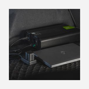 Green Cell INV29 Adaptateur/Onduleur 150W 12V vers 230V 50Hz Type F avec USB et Protection Surtension/Surchauffe/Court-circuit - Noir - Miniature 5