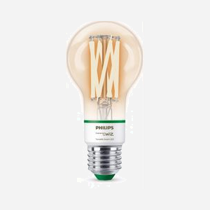 Philips by Signify Ampoule LED Filament 4.3W (équiv. 60W) A60 E27 2700-4000K 903lm Wi-Fi/Bluetooth compatible Amazon Alexa et Google Assistant - Miniature 1