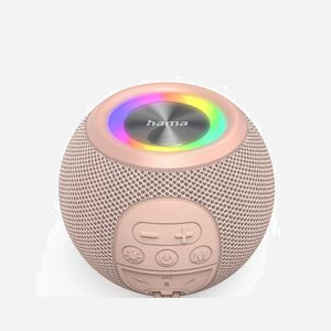 Hama Enceinte Portable 00188240 Mono 5W RMS Bluetooth 5.3 Rose, Batterie 1200mAh, MicroSD, Autonomie 10h, avec TWS (True Wireless Stereo) - Miniature 3