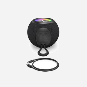 Hama 00188237 Enceinte Portable Mono 5W Bluetooth 5.3, Portée 10m, Autonomie 10h, Batterie 1200mAh, Lecteur MicroSD, TWS, Noir - Miniature 2