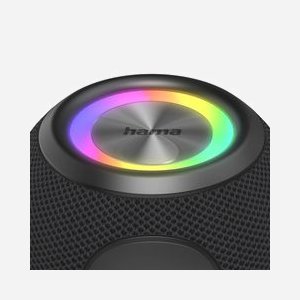 Hama 00188237 Enceinte Portable Mono 5W Bluetooth 5.3, Portée 10m, Autonomie 10h, Batterie 1200mAh, Lecteur MicroSD, TWS, Noir - Miniature 5