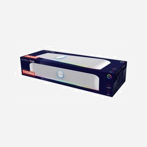 Trust GXT 619W Thorne Barre de son 2.0 Blanche, 6W RMS, 12W PMPO, RGB, Tweeters 2x4cm, USB & AUX, 150-20000Hz, 400x75x75mm - Miniature 5