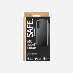 PanzerGlass SAFE. by TPU Case Noir pour Samsung Galaxy S24 - Housse de protection antichoc et rayures - Dimensions 74x150x10mm - Poids 29g - Miniature 3