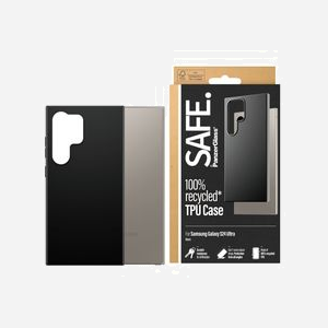 PanzerGlass SAFE. by TPU Case Noir pour Samsung Galaxy S24 Ultra - Housse de protection antichoc et anti-rayures (165x80x12mm, 34g) - Miniature 2