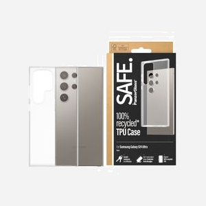 PanzerGlass SAFE. by TPU Case Transparent pour Samsung Galaxy S24 Ultra - Housse de protection 80x10x165mm, Résistant aux rayures et aux chocs - SAFE95674 - Miniature 2