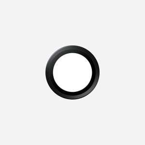 PanzerGlass Hoops Ceramic II - Protection Lentille Caméra iPhone Air - Verre Trempé & Silicone - 46.2x46.2x2.3mm - Résistant Rayures/Chocs - Kit Nettoyage Inclus - Miniature 4