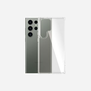 PanzerGlass HardCase Transparent pour Samsung Galaxy S23 Ultra, Housse Protection Antibactérienne, Standard MIL-STD-810H, 82.3x167.8x13mm, 35g