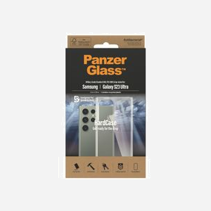 PanzerGlass HardCase Transparent pour Samsung Galaxy S23 Ultra, Housse Protection Antibactérienne, Standard MIL-STD-810H, 82.3x167.8x13mm, 35g - Miniature 3