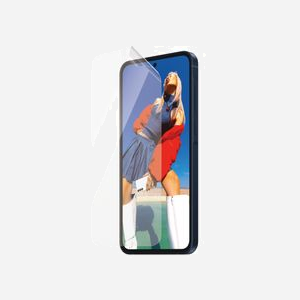 PanzerGlass ECO MATRIX Protection d'écran pour Samsung Galaxy A55 5G, Ultra-Wide Fit, PET/Silicone, 0.26mm, Anti-rayures/chocs, AlignerKit inclus