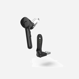 Hama MyVoice1300 Casque Bluetooth 5.0 Monophonique Noir, Oreillettes & Crochets, 20-20000Hz, Micro Intégré, Autonomie 4h, 12g