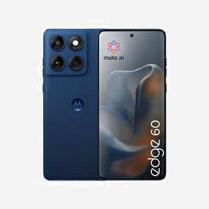 Motorola edge 60 5G : Écran 6.67" P-OLED 120Hz 2712x1220, MediaTek Dimensity 7300, 12Go RAM, 256Go Stockage, Android 15, Batterie 5200mAh, Bleu - Miniature 2