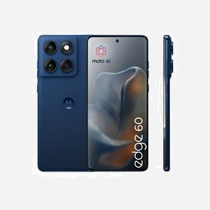 Motorola edge 60 5G : Écran 6.67" P-OLED 120Hz 2712x1220, MediaTek Dimensity 7300, 12Go RAM, 256Go Stockage, Android 15, Batterie 5200mAh, Bleu - Miniature 3