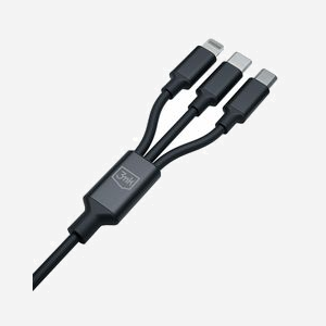 Câble 3MK Hyper Cable 3in1 USB - Connecteurs multiples - 1 pièce - Référence 5903108541244 - Miniature 5