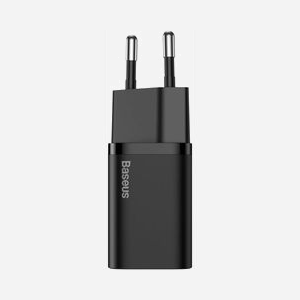 Baseus CCSUPJ01 Chargeur Secteur Universel Noir - Port USB Type-C 30W, 100-240V, Charge Rapide, Intérieur, Polycarbonate, 78x34x28mm, 57g - Miniature 4